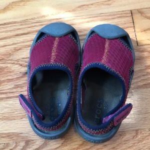 Pink Crocs Kids Siftwater Sandal toddler size 7